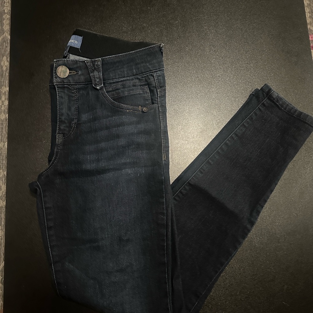 Democracy "Ab"solution  Dark blue Wash Skinny Jeans